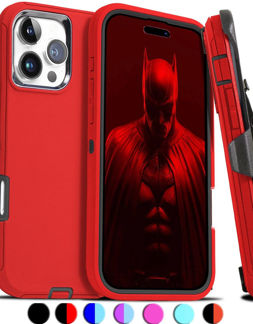 Load image into Gallery viewer, For Iphone 16 15 14 plus 13 12 Pro Max Shockproof Heavy Duty Case + Belt Clip
